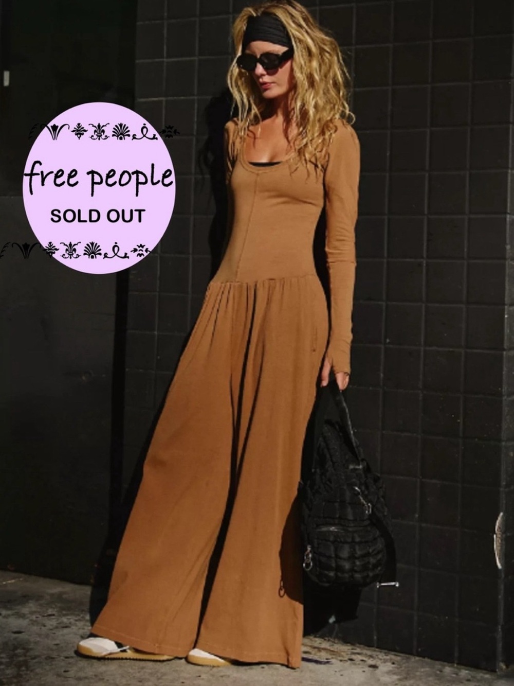 ✨NWT✨ FREE PEOPLE HOT SHOT WIDE LEG JUMPSUIT MEDIUM SOLD OUT